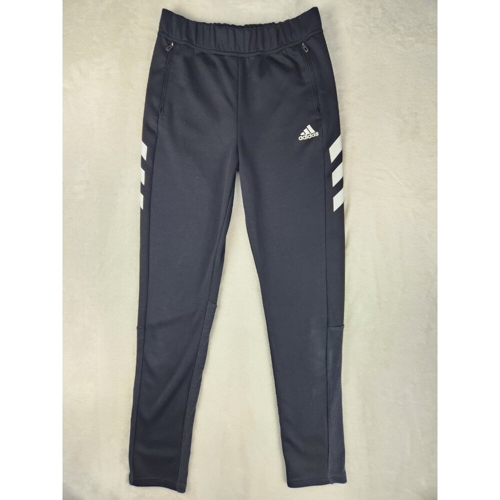 Adidas‎ Youth Size Large Black Sweat Pants Track Running Joggers